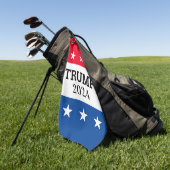 Trump 2024 golfhanddoek (Groen)