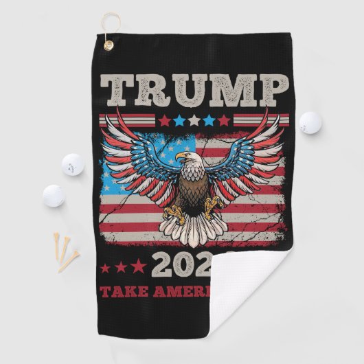 Trump 2024 golfhanddoek (Insitu)