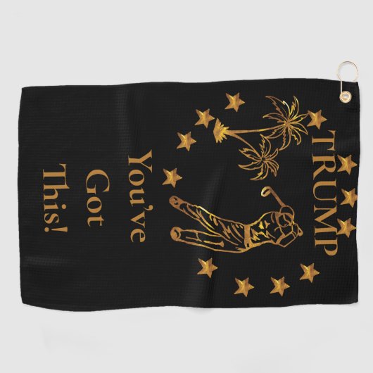 TRUMP 2024 GOLFHANDDOEK (Horizontaal)