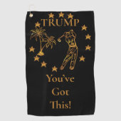 TRUMP 2024 GOLFHANDDOEK (Voorkant)