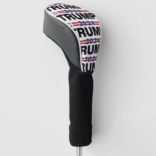 Trump 2024 golfheadcover (Schuin)