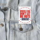 Trump 2024 Grappig Gag Gift Button (Insitu)