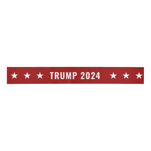 Trump 2024 grosgrain lint (Voorkant)