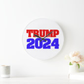 Trump 2024 grote klok (Huis)
