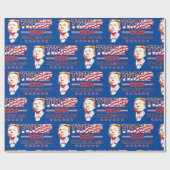 Trump 2024 Haal Amerika terug Cadeaupapier (Vlak)