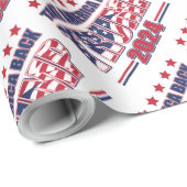 Trump 2024 Haal Amerika terug Cadeaupapier (Rol Hoek)