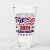 Trump 2024 Haal Amerika terug Glas (Voorkant)