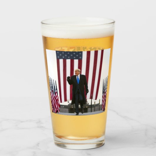 Trump 2024 - Haal Amerika terug Glas (Voorkant gevuld)