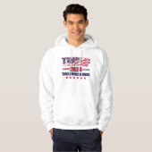 Trump 2024 Haal Amerika terug Hoodie (Voorkant volledig)