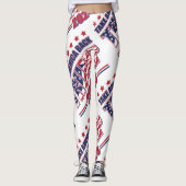 Trump 2024 Haal Amerika terug Leggings (Voorkant)