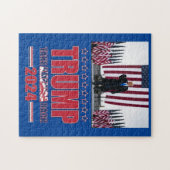 Trump 2024 Haal Amerika terug Legpuzzel (Horizontaal)