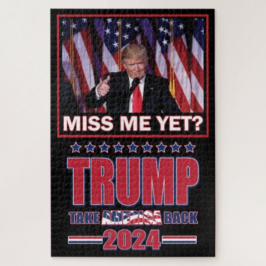 Trump 2024 - Haal Amerika terug Legpuzzel (Verticaal)