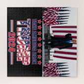 Trump 2024 Haal Amerika terug Legpuzzel (Horizontaal)