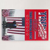 Trump 2024 Haal Amerika terug Legpuzzel (Horizontaal)