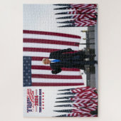Trump 2024 Haal Amerika terug Legpuzzel (Verticaal)