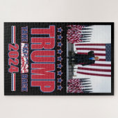 Trump 2024 Haal Amerika terug Legpuzzel (Horizontaal)