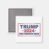 Trump 2024 Haal Amerika terug Magneet (Voorkant / Achterkant)