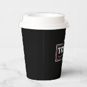 Trump 2024 Haal Amerika terug Papieren Bekers (Rechts)