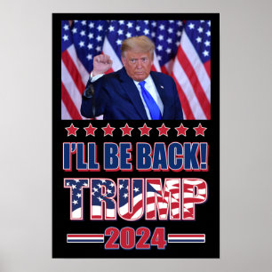 Trump 2024 Haal Amerika terug Poster