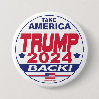 Trump 2024 Haal Amerika terug Ronde Button 7,6 Cm