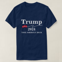 Trump 2024 Haal Amerika terug Rood, Wit en Blauw