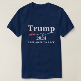 Trump 2024 Haal Amerika terug Rood, Wit en Blauw T-shirt