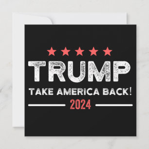 Trump 2024 Haal Amerika terug Save The Date