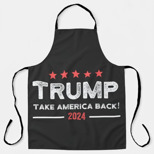 Trump 2024 Haal Amerika terug Schort (Voorkant)
