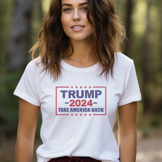 Trump 2024 Haal Amerika terug T-shirt