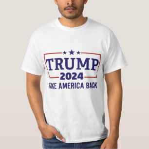 Trump 2024 Haal Amerika terug T-shirt