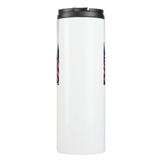 Trump 2024 Haal Amerika terug Thermosbeker (Achterkant)