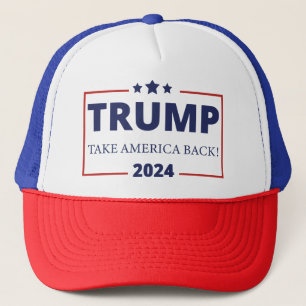 Trump 2024 Haal Amerika terug Trucker Pet
