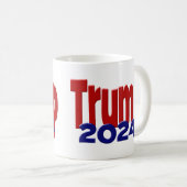 Trump 2024 halve koffiemok (Voorkant rechts)