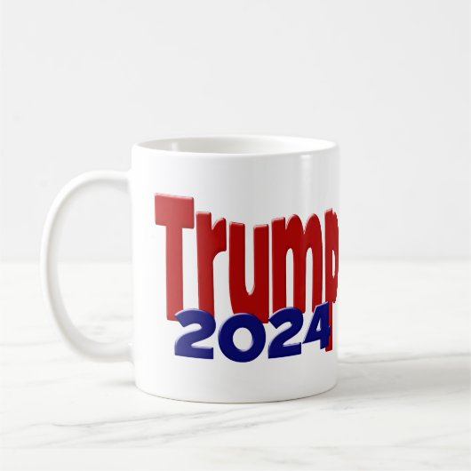 Trump 2024 halve koffiemok (Links)
