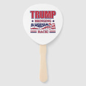 Trump 2024 handwaaier (Achterkant)