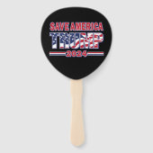 Trump 2024 handwaaier (Voorkant)