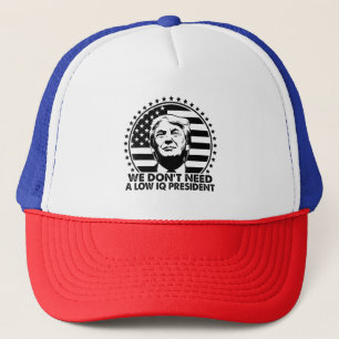 Trump 2024 heeft geen laag IQ-President nodig Trucker Pet