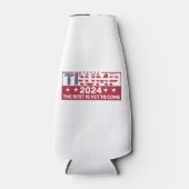 Trump 2024: het beste moet nog komen flesjeskoeler (Voorkant)