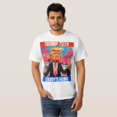 TRUMP 2024 HET HUIS VAN PAPA T-SHIRT (Voorkant volledig)