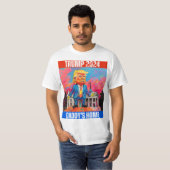 TRUMP 2024 HET HUIS VAN PAPA T-SHIRT (Voorkant volledig)