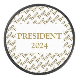 TRUMP 2024 HOCKEY PUCK