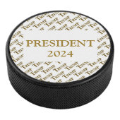 TRUMP 2024 HOCKEY PUCK (3/4)
