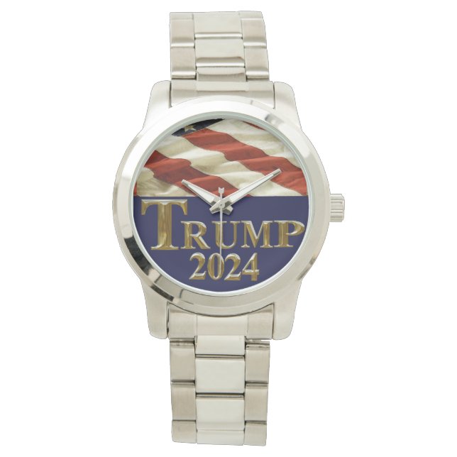 TRUMP 2024 HORLOGE (Voorkant)