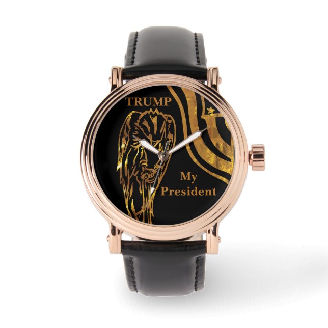 TRUMP 2024 HORLOGE (Voorkant)
