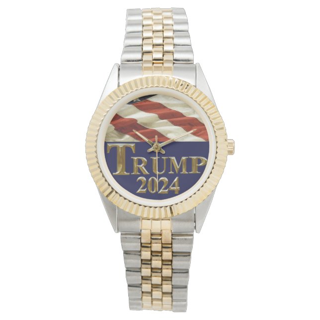 TRUMP 2024 HORLOGE (Voorkant)
