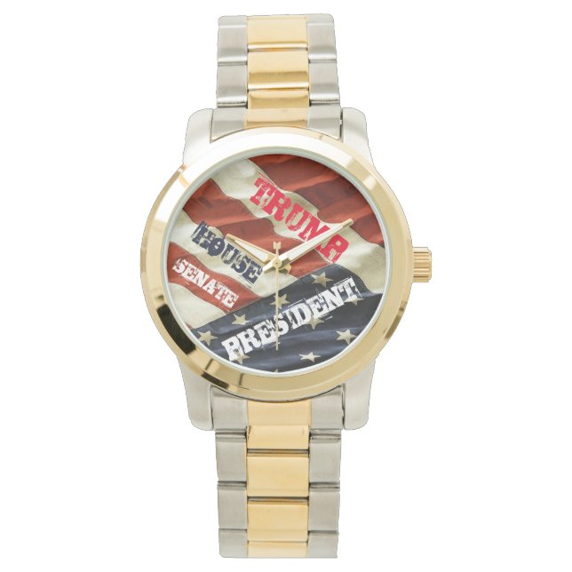TRUMP 2024 HORLOGE (Voorkant)
