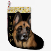 TRUMP 2024 HORLOGE KLEINE KERSTSOK (Voorkant)