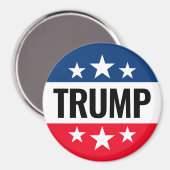 Trump 2024 Houd Amerika Groot - ike ontwerp Magneet (Voorkant / Achterkant)