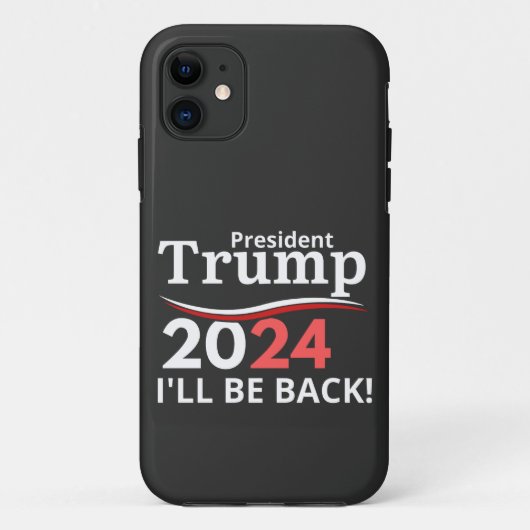 TRUMP 2024 - IK BEN TERUG! Case-Mate iPhone CASE (Achterkant)