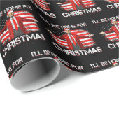 Trump 2024: ik ben thuis voor de kerst cadeaupapier (Rol Hoek)